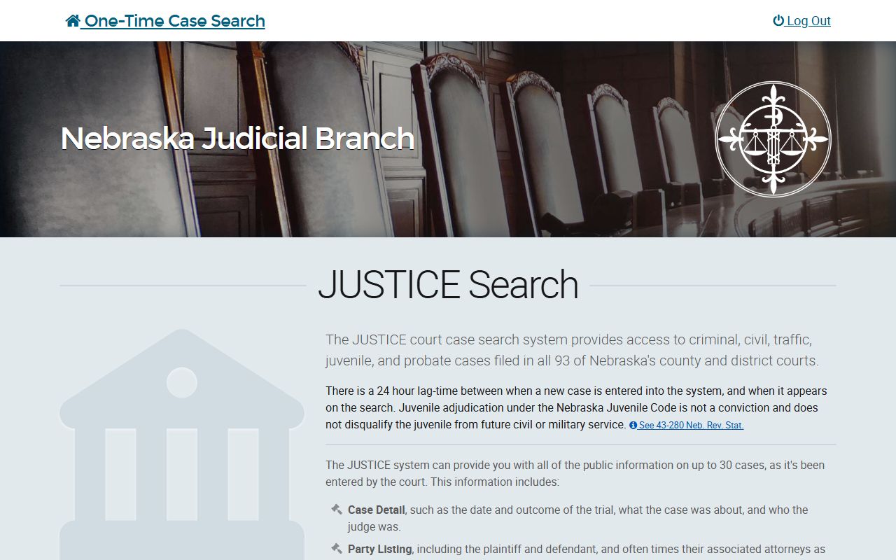 Dawson County court records after arrest JUSTICE case lookup